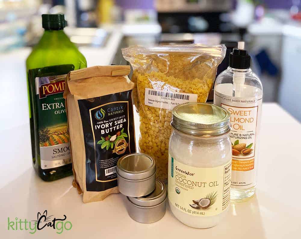 DIY Paw Wax Ingredients