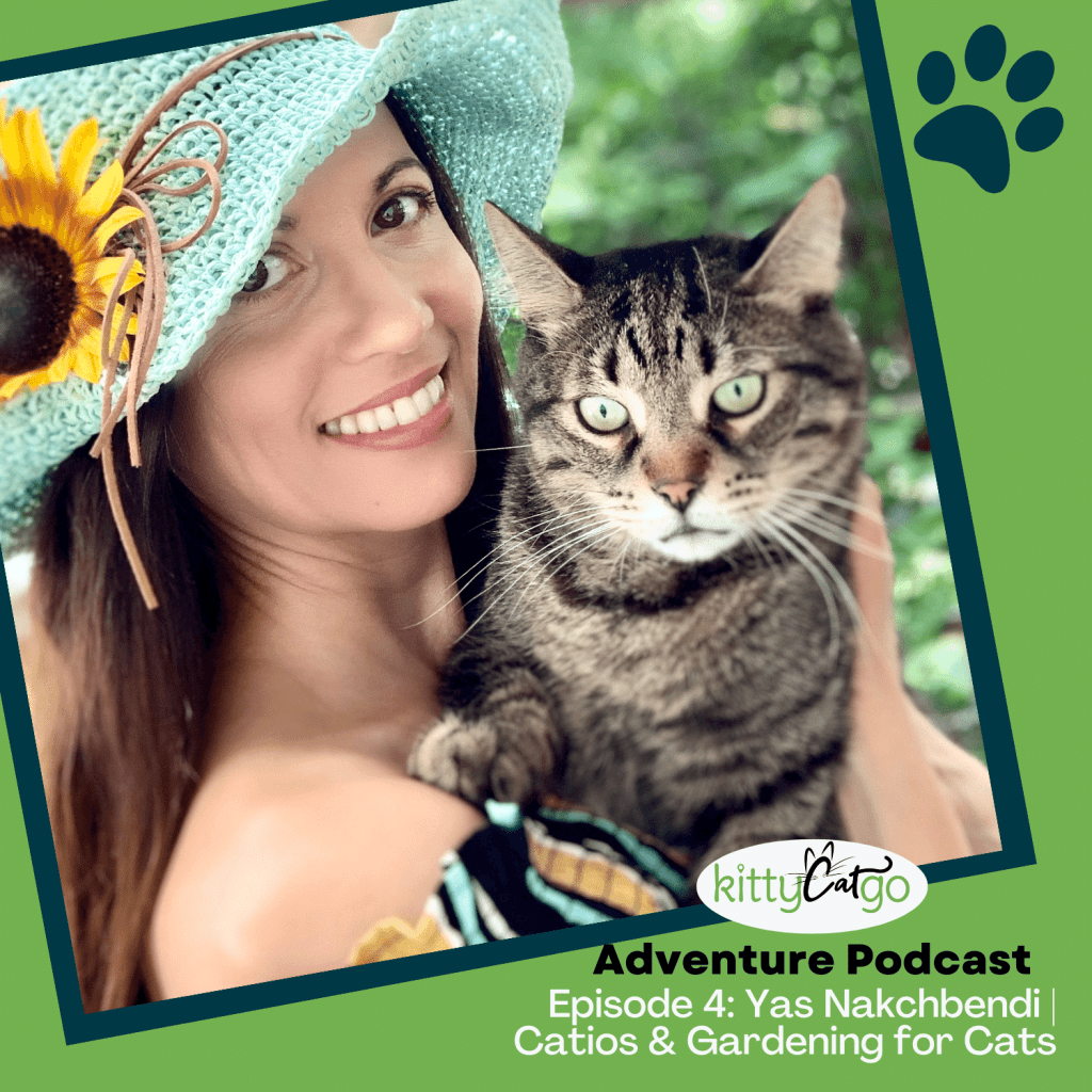 KittyCatGO Adventure Podcast - Yas Nakchbendi: Catios & Gardening for Cats