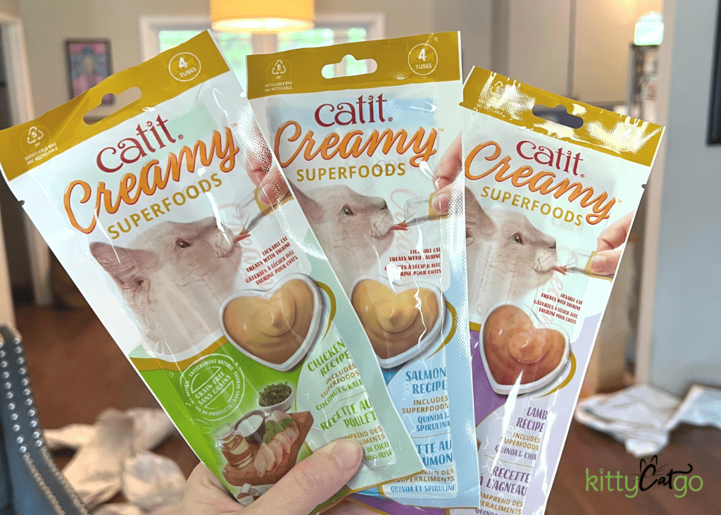 Catit Creamies - cat treats for keeping your cat hydrated