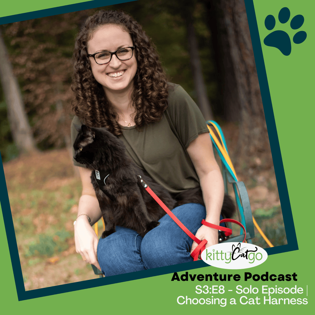 KittyCatGO Adventure Podcast - choosing a harness